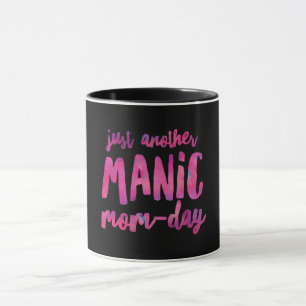 Caneca Manic Mãe-Dia Negro 11 oz Combo Mug
