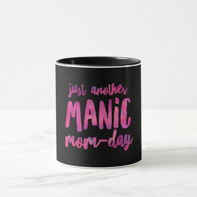 Caneca Manic Mãe-Dia Negro 11 oz Combo Mug (Centro)