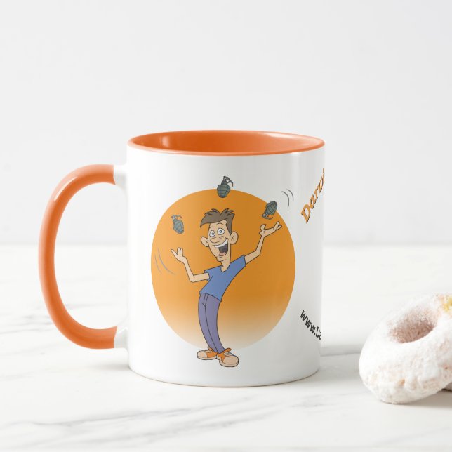 Caneca Manipule granadas das rosquinhas não! (Com Donut)