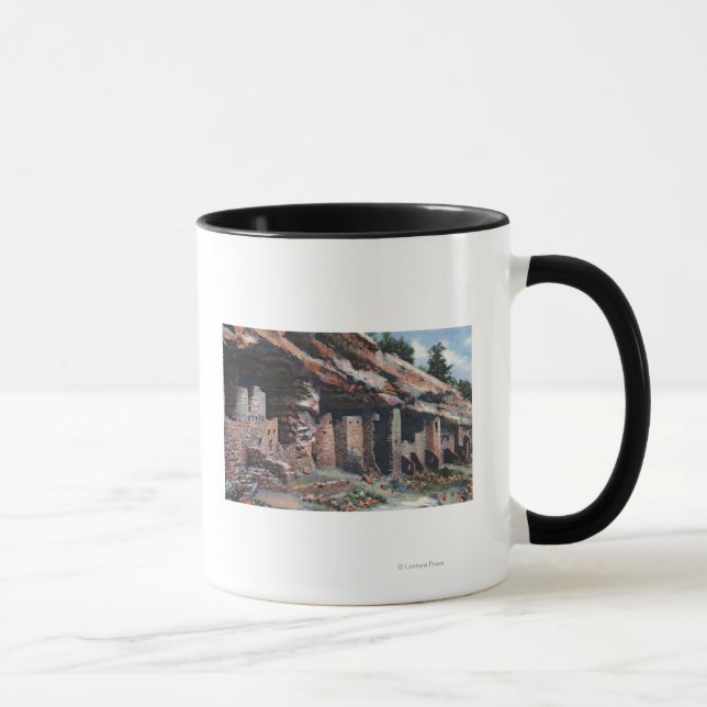 Caneca Manitou Primavera, Colorado - Cliff Dwellings (Direita)