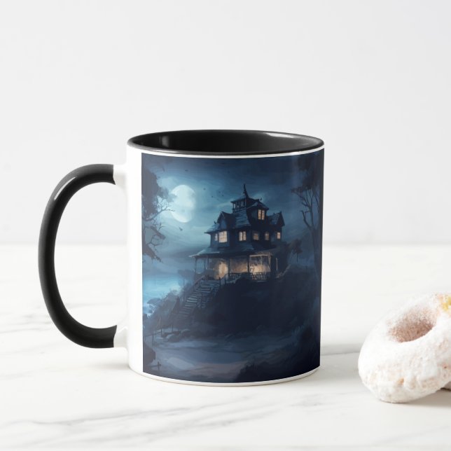 Caneca Manor de Borda do Oceano (Com Donut)