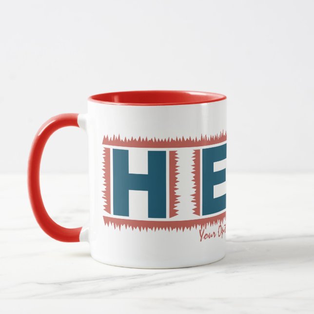 Caneca Mantas personalizadas HEAT (Esquerda)