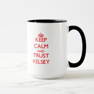 Caneca Mantenha a calma e a CONFIANÇA Kelsey