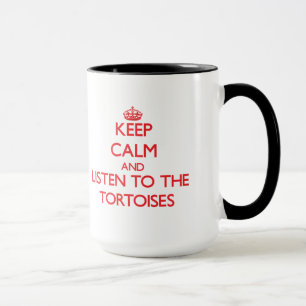 Caneca Mantenha a calma e escute as tartarugas
