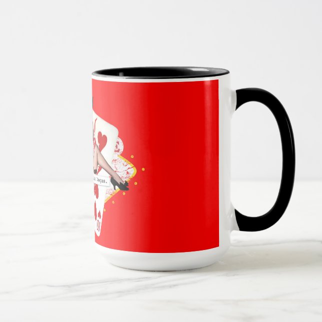 Caneca Mantenha-o Las Vegas elegante (Direita)