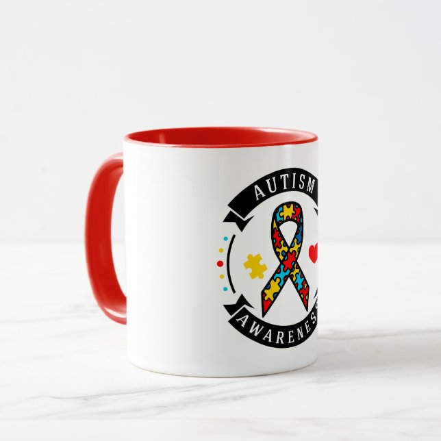 Caneca Mantenha ou design seu próprio:-) (Frente Esquerda)