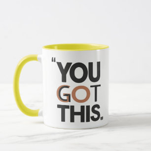 Caneca Mantenha-se inspirado - Designs motivacionais e de