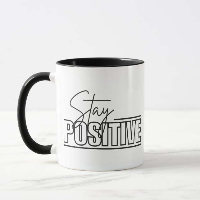 Caneca Mantenha-se Positivo - Taça de Coffee Coote Combo  (Esquerda)