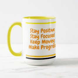 Caneca Mantenha vibrações positivas para os colaboradores