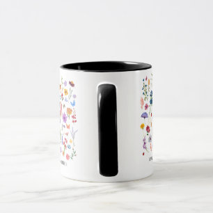Caneca manter a criança de flor selvagem