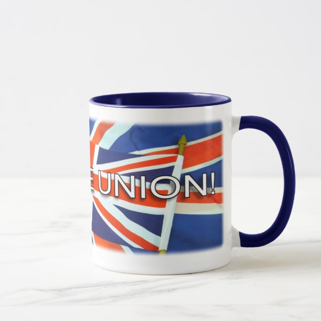 Caneca MANTER A UNIÃO ~ Ringer Mug (Direita)