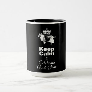 Caneca Manter Calmo e Celebrar Caprino ano TTCM2