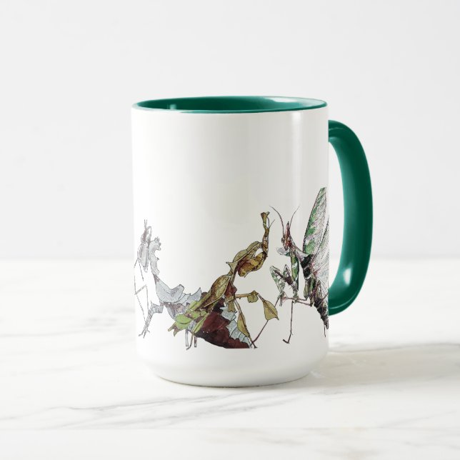 Caneca Mantis Party Mug (Frente Esquerda)