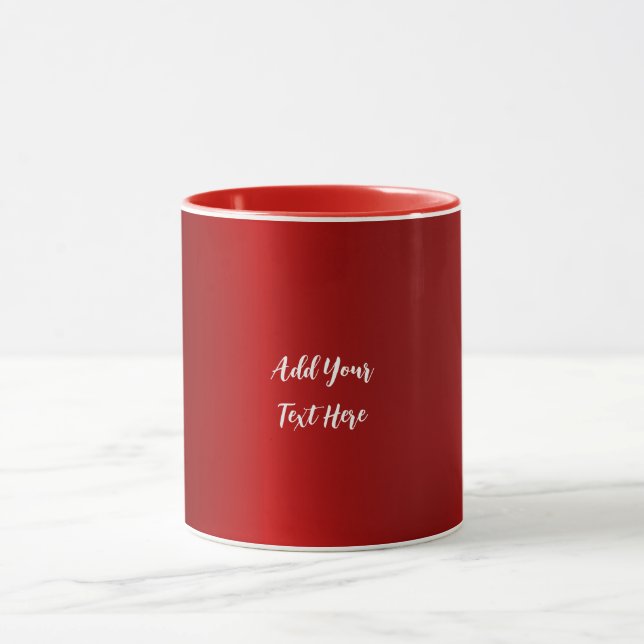 Caneca Manuscrito profissional adicionar texto moderno ve (Centro)
