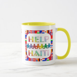 Caneca Mãos Ajudando Haiti Mug