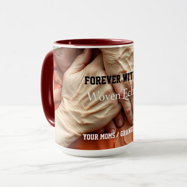 Caneca Mãos Ecos Tecidos (Frente Esquerda)
