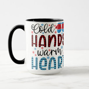 Caneca Mãos frias Coração Quente