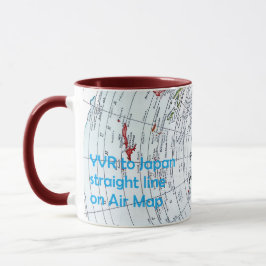 Caneca Mapa Aéreo