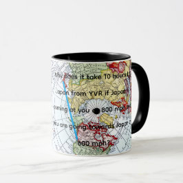 Caneca Mapa Aéreo