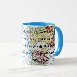 Caneca Mapa Aéreo