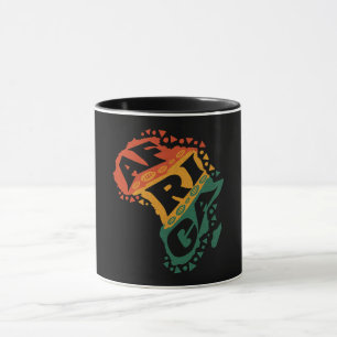 Caneca Mapa da África