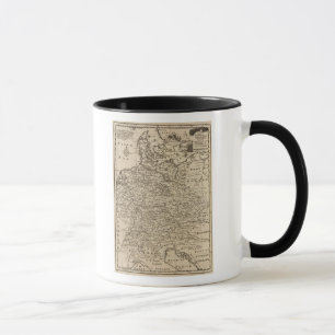 Caneca Mapa da Alemanha