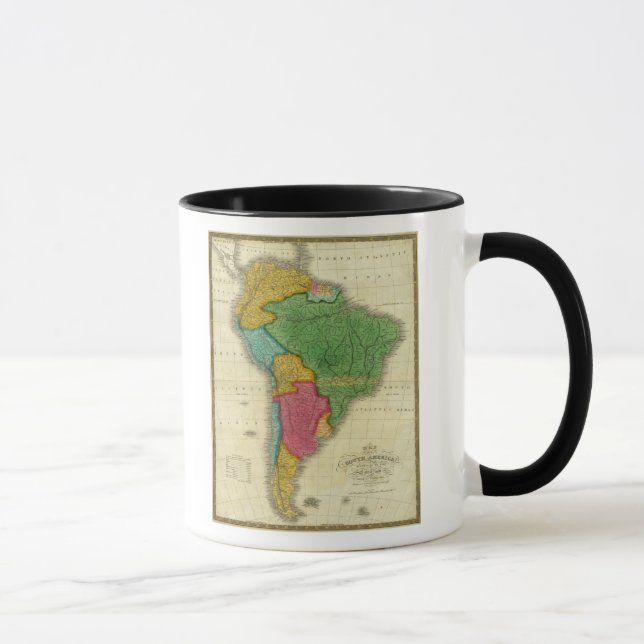 Caneca Mapa da América do Sul 3 (Direita)
