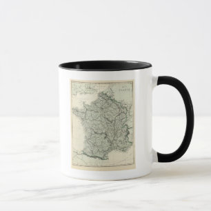 Caneca Mapa da França