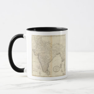 Caneca Mapa da Índia