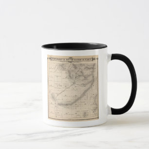 Caneca Mapa da Seção do Condado de Tulare T15S R25E