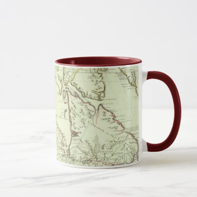 Caneca Mapa de Canadá (Direita)