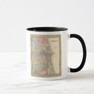 Caneca Mapa de Chicago por Mitchell