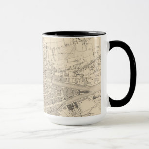 Caneca Mapa de Cork, Irlanda