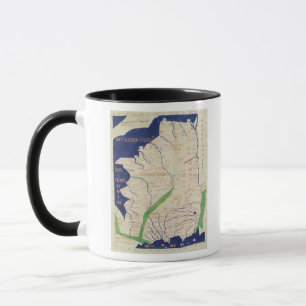 Caneca Mapa de France, 'de Geographia