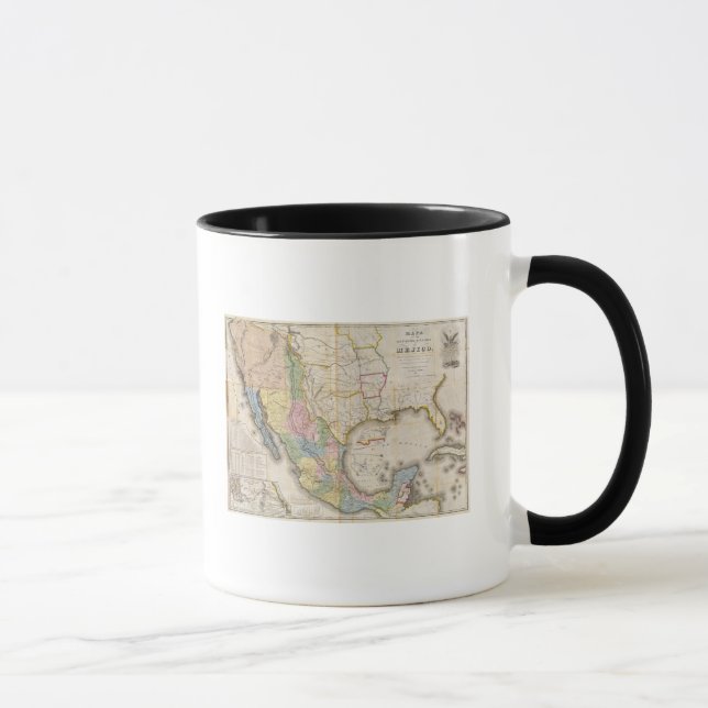 Caneca Mapa de los Estados Unidos da América (Direita)