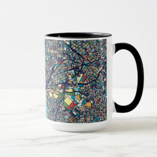 Caneca Mapa de Manhattan New York