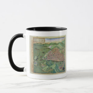 Caneca Mapa de Marselha, 'de Civitates Orbis Terrarum