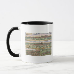 Caneca Mapa de Nuremberg, de Ulm, e de Saltzburg, 'de