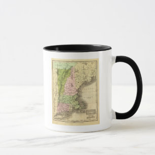 Caneca Mapa de Olney para os Estados do Leste