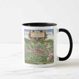 Caneca Mapa de Serravalle, 'de Civitates Orbis Terrarum