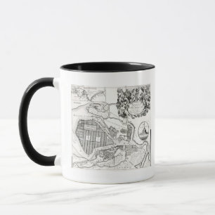 Caneca Mapa de St Petersburg