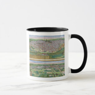 Caneca Mapa de Toledo e de Valladolid, 'de Civitates Orbi