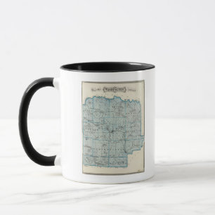 Caneca Mapa do Condado de Washington