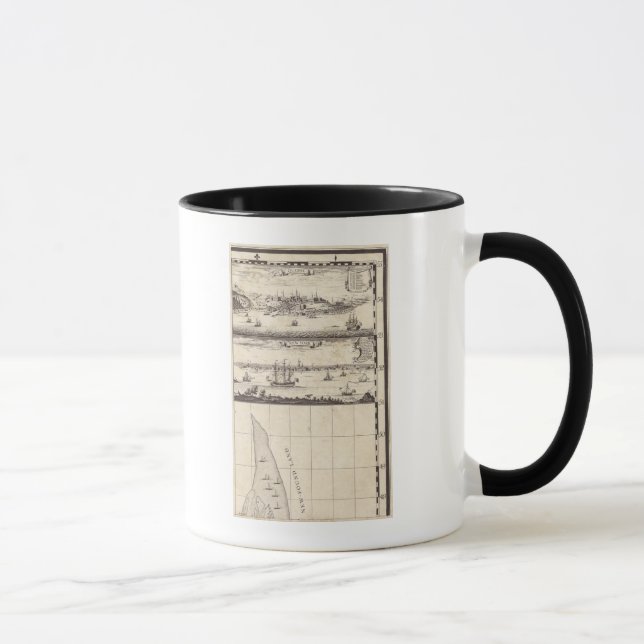 Caneca Mapa do Império Britânico na América 4 (Direita)