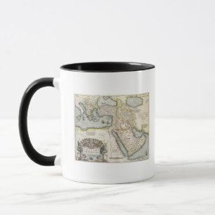 Caneca Mapa do Médio Oriente