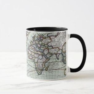 Caneca Mapa do mundo