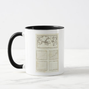 Caneca Mapa do Mundo Um do México