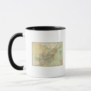 Caneca Mapa dos Estados Unidos 6