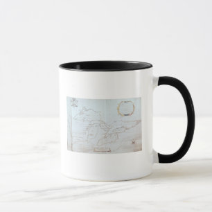 Caneca Mapa dos grandes lagos