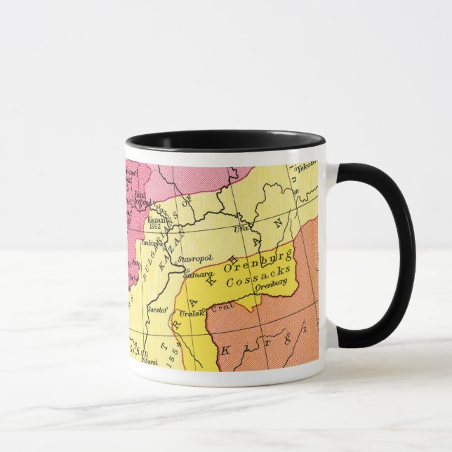 CANECA MAPA: EXPANSÃO DE RÚSSIA (Direita)